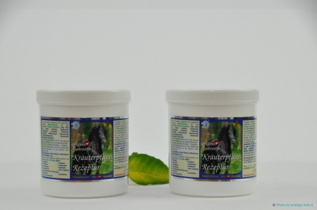 Pferdesalbe (grn) 2 x 500 ml Refill (Pfnder-Set)