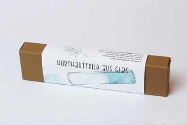Fusspflegefeile aus Hartglas fr Ngel und Hornhaut 135x28x5mm, je 1-feine & grobe Flche